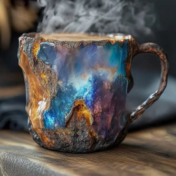 Tasses à Café en Minéral Infusé de Cristal