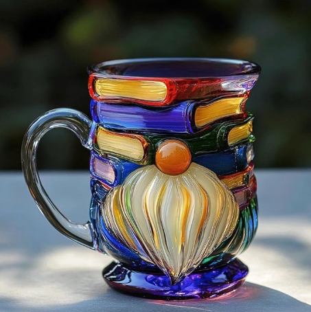 Mug Nain Artisan pour les Amateurs de Livres 3D
